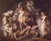 Henry Fuseli Titania and Bottom oil